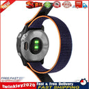 Nylon Loop Strap for Garmin Fenix 7S/6S/5S Watch Band (20mm Dark Blue) Newly