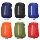 Reflective Waterproof Backpack Rain Cover Outdoor Protection Cover (Blue)
