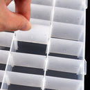 24 Slots Transparent Plastic Fishing Lure Box Fishing Tackle Storage Box Newly