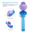 Basketball Shaped Snowball Maker Clip Snow Sand Mold Tool Play Fun Sports Toys