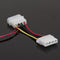 12cm 120mm RED LED 12V 4Pin Computer PC Enclosure Cooler CPU LED Fan