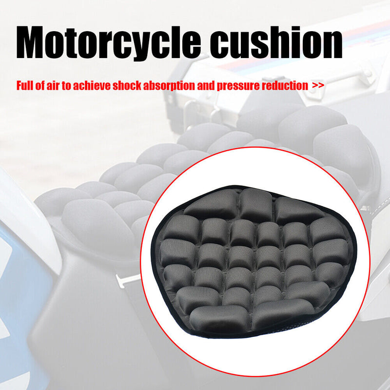 Motorcycle Seat Cushion TPU Comfortable Non Brief Air Cushion Seat Sunscreen Pad