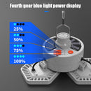 3-Sided Stable Camping Light, Rechargeable USB Emergency Lamp with Hook for d