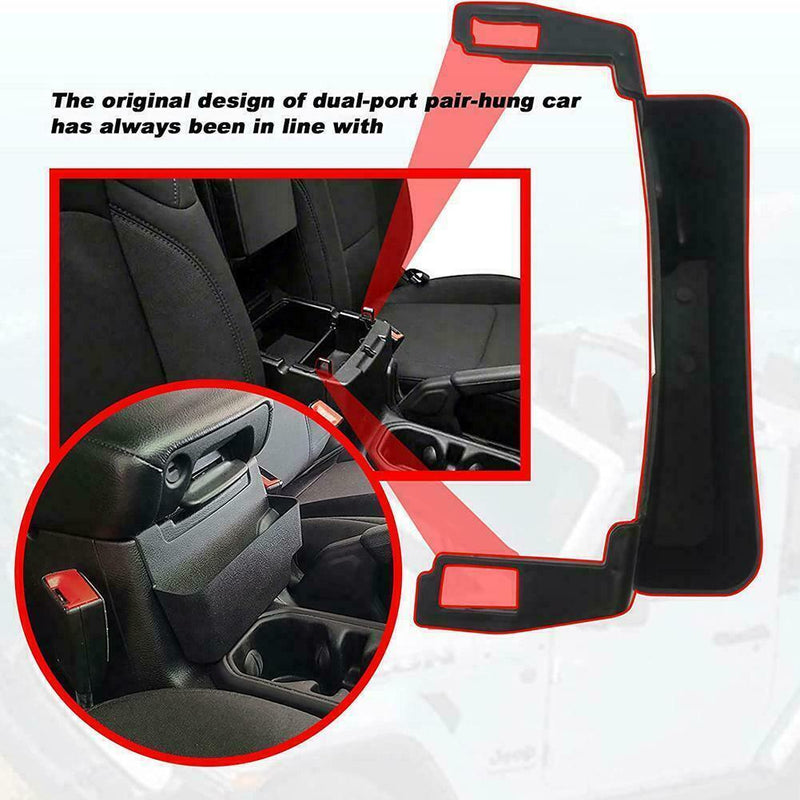 18-21 Central control hanging storage box armrest storage box Q8B0