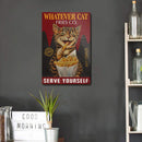 #A Rooster Plate Metal Tin Sign Plaque for Bar Pub Club Garage Wall Home Decor