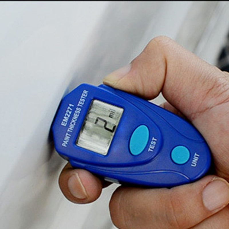 Digital Car Coating Paint Tester Thickness Gauge Tester LCD Backlight Display