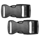 Side Release Buckles Paracord Bracelet Lock Curved Buckle Backpack Belt Parts