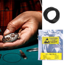 500pcs O Ring Watch Back Gasket Rubber Seal Washers 0.9mm Watch Repair Tool Kit