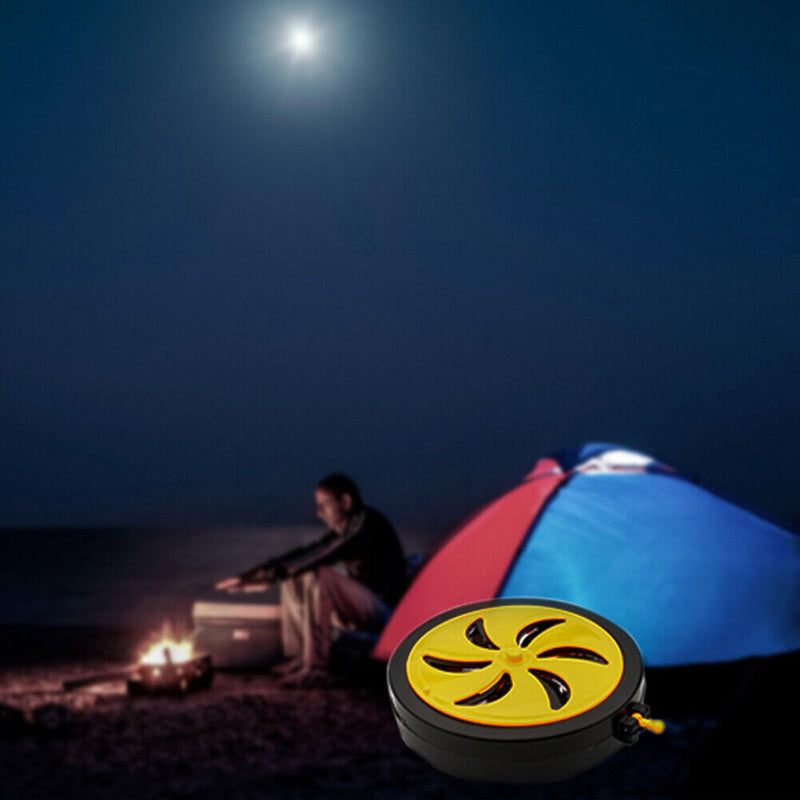 Portable Outdoor Round Mosquito Coil Holder Incense Burner Box Home Anti Scald