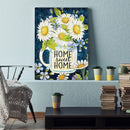 daisy Diamond Painting Kit Full Round Rhinestone Wall