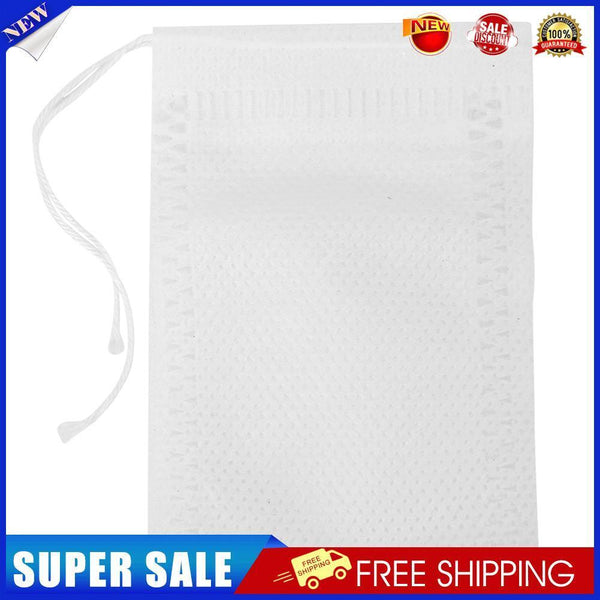 100pcs Empty Scent Drawstring Tea Bag Seal Filter Herb Spice Pouch (5x7cm)
