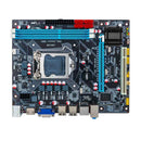 H55 Motherboard+Intel Core i5-760 CPU+2xDDR3 4G Memory for LGA1156 PC Board Kit