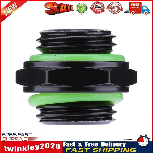 G1/4 Dual External Thread Tube Connector for PC Water Cooling System Newly