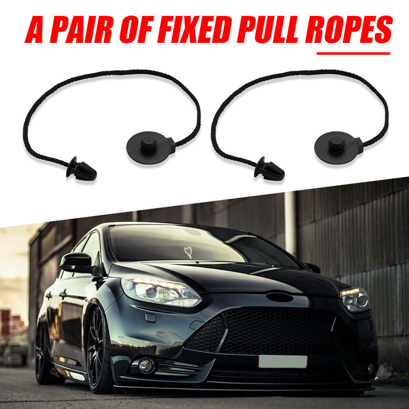 2pcs Plot Shelf Fixing Strap Cord String for Ford Focus Mk3 Hatchback 12-17