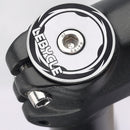 LEBYCLE MTB Bike Headset Stem Top Cap Compression Plug Star Nut (Black) Newly