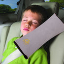 Plush Car Seat Belt Cover Breathable Kids Seatbelt Shoulder Pad (Grey) Newly