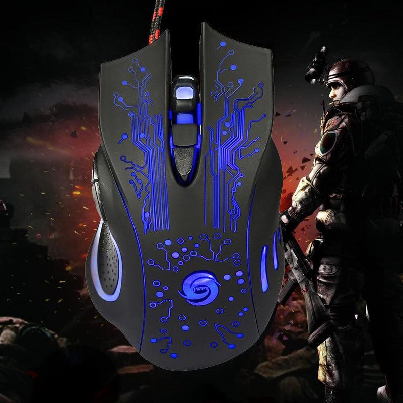 3200 DPI LED Optical 6D USB LAN Gaming Mouse Game Pro Gamer Mice for PC Laptop