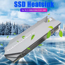 Aluminum Alloy M.2 SSD Cooler Heatsink Heat Thermal Pad for 2280/2260/2242 Newly