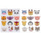 12x Kids Full Drill DIY Diamond Painting Stickers Animal Phone Cup Decals Newly