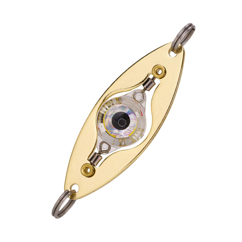 LED Fishing Lure Flash Lamp Underwater Metal Luminous Bait Light Fishing Tack