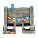 Kunstharz-Fisch Höhle Tank Ornament Aquarium Dekor Landschaftsbau