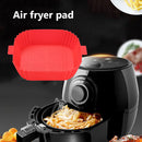 #A Silicone Air Fryers Mat Waterproof Reusable for Home Kitchen Oven Steamer Coo