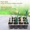 5pcs Seed Starter Trays with Grow Light Kit Adjustable temperature Newly