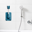 Bathroom Wall Mounted Hand Shower Head Adjustable Holder Bracket (Blue) Newly