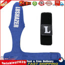 2pcs Fishing Rod Covers Pole Glove Protector+Tie Wrapping Band Belt (Blue) Newly