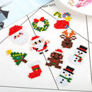DIY Full Drill Diamond Painting Cross Stitch Kit Children Round Diamond Stickers