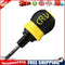 Dual Purpose Slotted Phillips 2 in 1 Mini Ratchet Screwdriver Tool (Yellow)