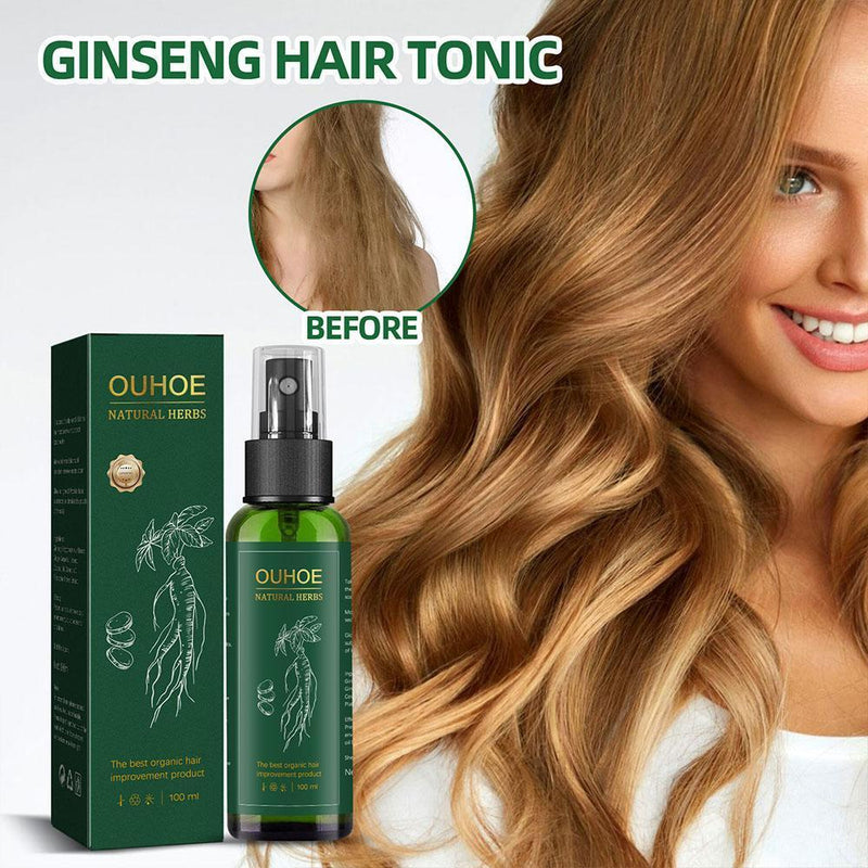 Ginseng hair nourishing liquid 100ml hair nourishing liquid anti-fall`