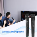 2pcs Smart Wireless Microphones Handheld Mic with USB Receiver for Karaoke Newly