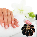 Magnetic False Nail Tips Practice Display Stand Manicure Art Polish Show Holder