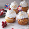 Mix 10 Food & Cupcake Picks Queen Jubilee London Union Decorations Party M8I5