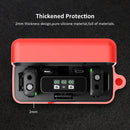 Wireless Microphone Charging Compartment Box for DJI Action 2/OM 5 (Red) Newly
