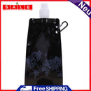 Portable Folding Water Bottle Water Bag Outdoor Sport Supplies (Black)