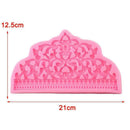 1x Silicone Molds Crown Sugarcraft Fondant Chocolate Tools Molds Cake V2T2
