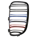 1 Pair Racing Grills ABS Front Kidney Grille Detachable for 1 Series E81 E87