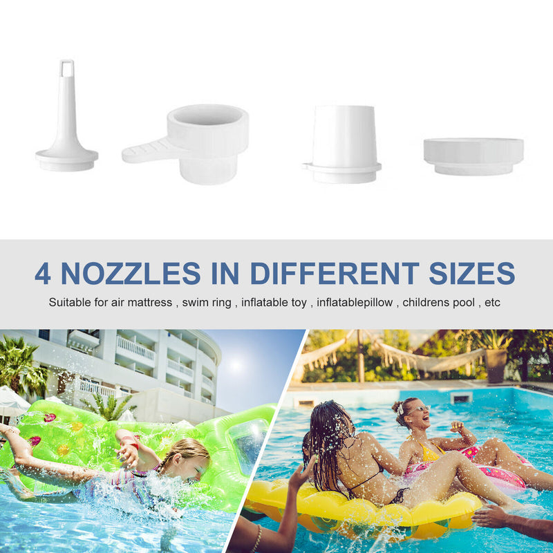 USB Charging Mini Inflator Wireless Swimming Ring Air Pump for Air Mattresses