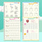 Practice Copybook English Tracing Book Set (Alphabet Number Math Drawing)