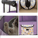 Kittens Cat Litter Box Folding Fence Tent Kennel Cat Cage Pet Delivery Room