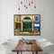 Street Corner Store Oil Paint By Numbers Kit DIY Acrylic Painting on Canvas