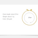 Bell Pendant Water Wave Hollow Jewelry Anklet Thick Chain Necklace Bracelet