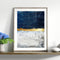 Simple Phnom Penh Oil Painting Polyester Printing Abstract Wall Art Craft Poster