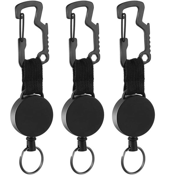 Doctor Nurse Clip Badge Reel Clip ID Card Badge Holder Retractable Keychain