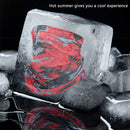 Cycling Camping Neck Tube Scarf Ice Silk Running Bandana (Red Camouflage) Newly