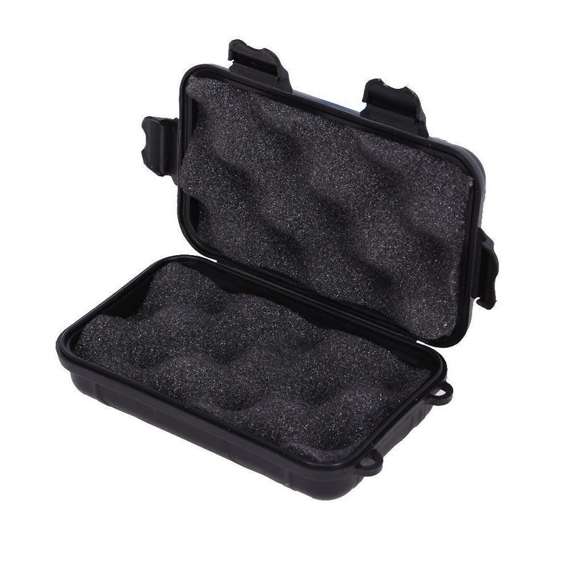 Outdoor Shockproof Waterproof Airtight Survival Storage Case black