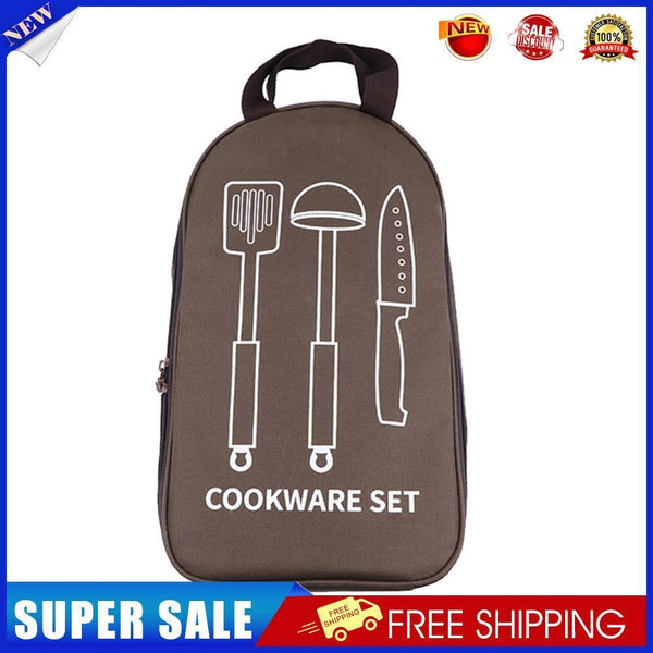 Outdoor Camping Cookware Container Bags Travel Hiking Picnic Pouch (Coffee)