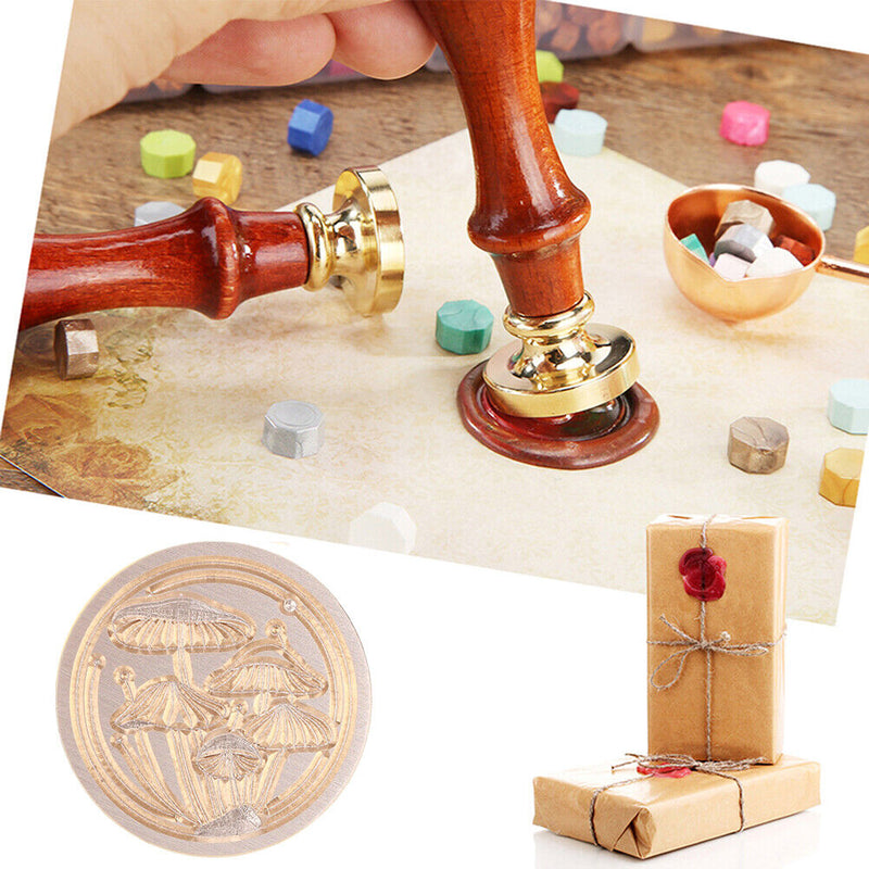 Mushroom Sealing Wax Stamp Head for Cards Envelopes Wedding Gift Scrapbooking